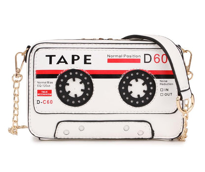 Cartoon Tape Shape Crossbody Bag