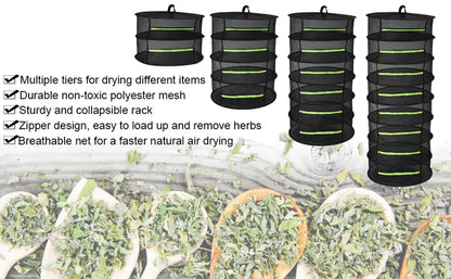 Hanging Mesh Herb & Flower Drying Net