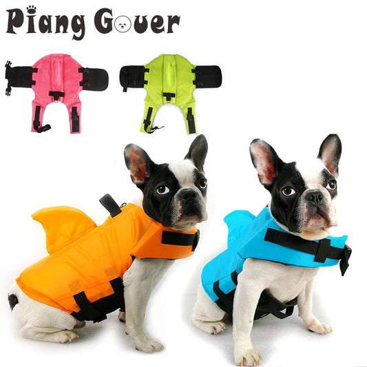 Shark Dog Life Jacket Swimming Vest