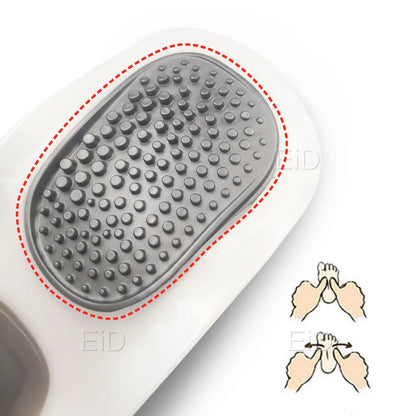 1Set Flatfoot Massage Orthotics insoles Cubitus Varus Orthopedic Feet Care Flatfoot Correction Arch Support Orthopedic Cushion