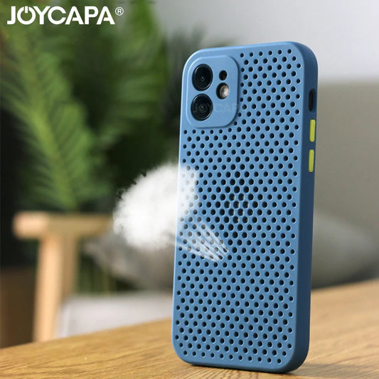 Heat Dissipation Breathable Cooling Case For iPhone
