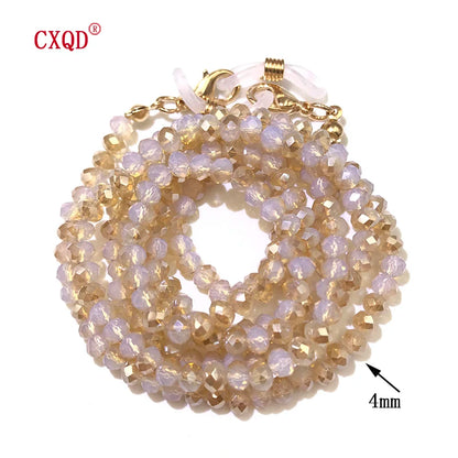 Women's Fashion Reading Glasses Chain Beaded Eyeglass Strap