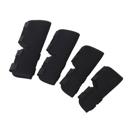 Dog Leg Knee Brace Bandage Support Wrap
