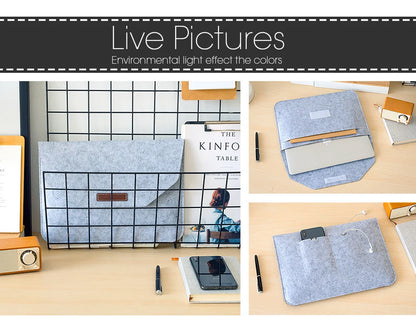 Protective Wool Felt Laptop & Tablet Sleeve