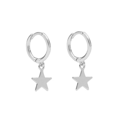 Earrings small cross for women