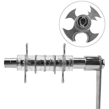 Portable 1.25L Hand Crank Ice Shaver for Drinks, Cocktails & Desserts