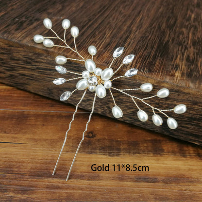 Hair Wedding Accessories Pin Metal Barrette