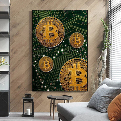 Bitcoin Wall Art