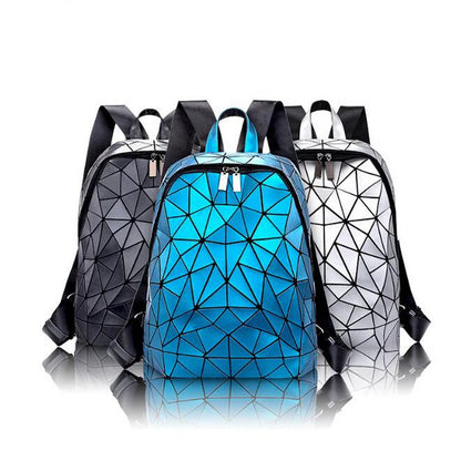 Fashion Geometric Travel Backpack