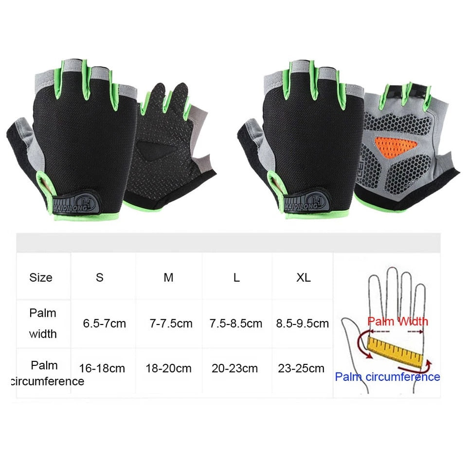 Anti- sweat cycling gloves