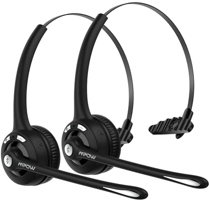 1/2 Pack Mpow Wireless Bluetooth Headphones With Microphone