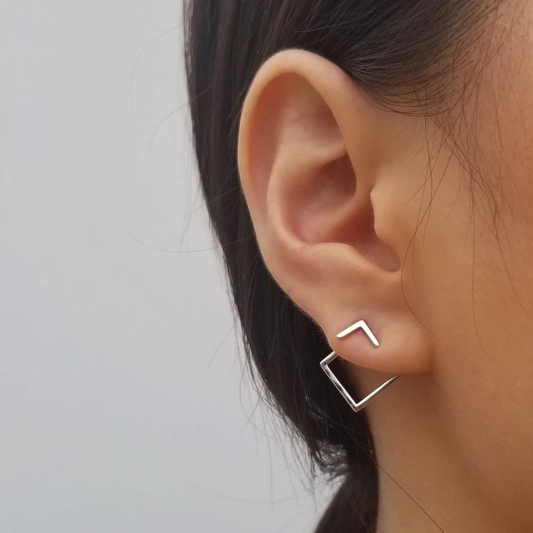 Minimalist Geometric Earrings