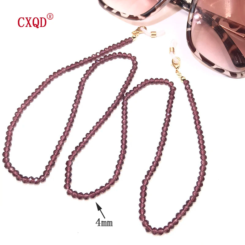 Women's Fashion Reading Glasses Chain Beaded Eyeglass Strap