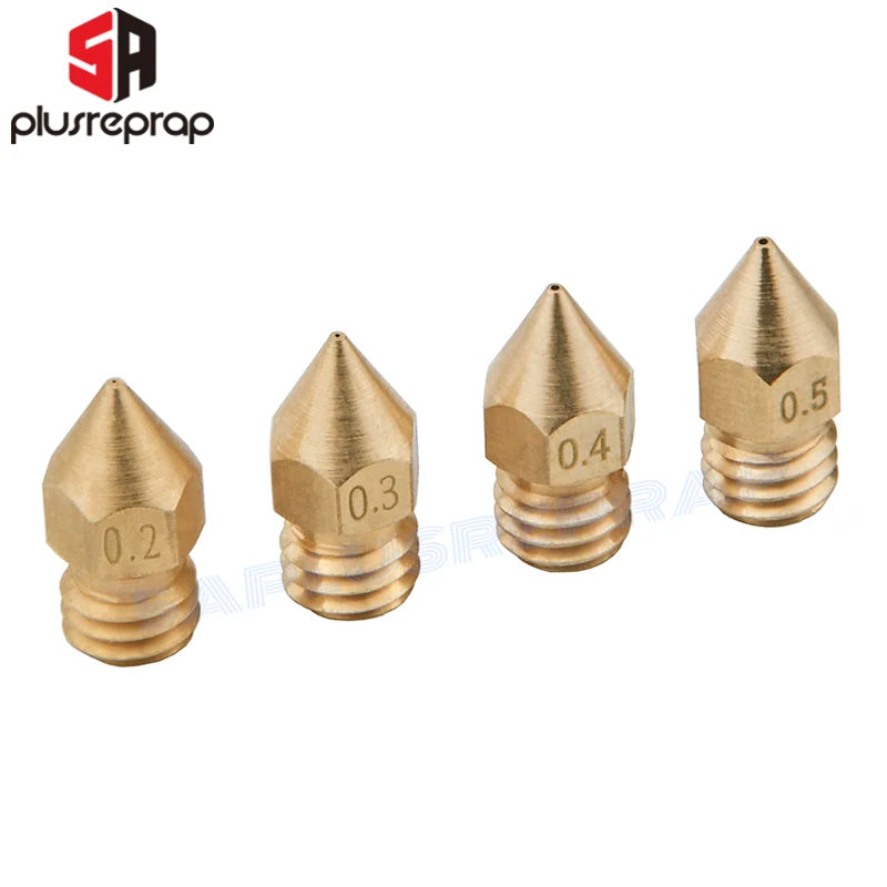 22 Pcs/lot MK8 Brass Nozzle Head Printer Extruder