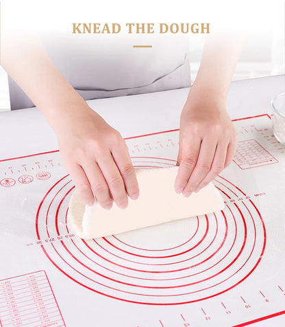 Fiberglass Silicone Baking Mat with Measurement Guide