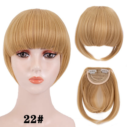 Leeons Short Synthetic Bangs Heat Resistant Hairpieces