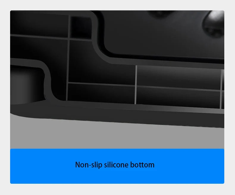 Adjustable Dual-Fan Laptop Cooler Stand with 2 USB Ports