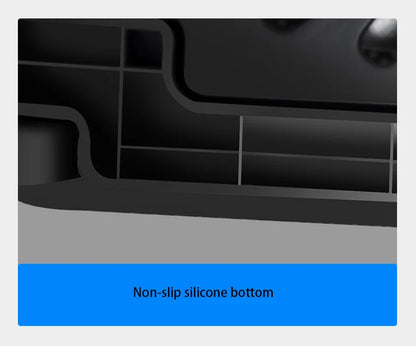 Adjustable Dual-Fan Laptop Cooler Stand with 2 USB Ports