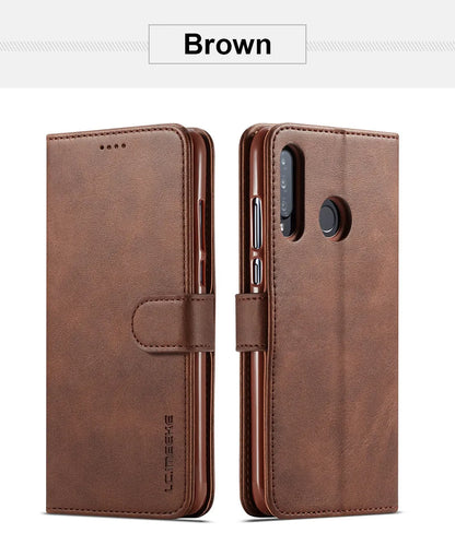Magnetic Wallet Phone Case for Huawei & Honor