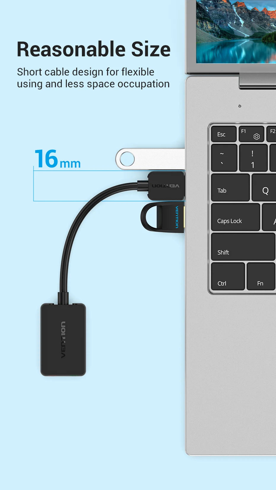 USB External Sound Card Adapter