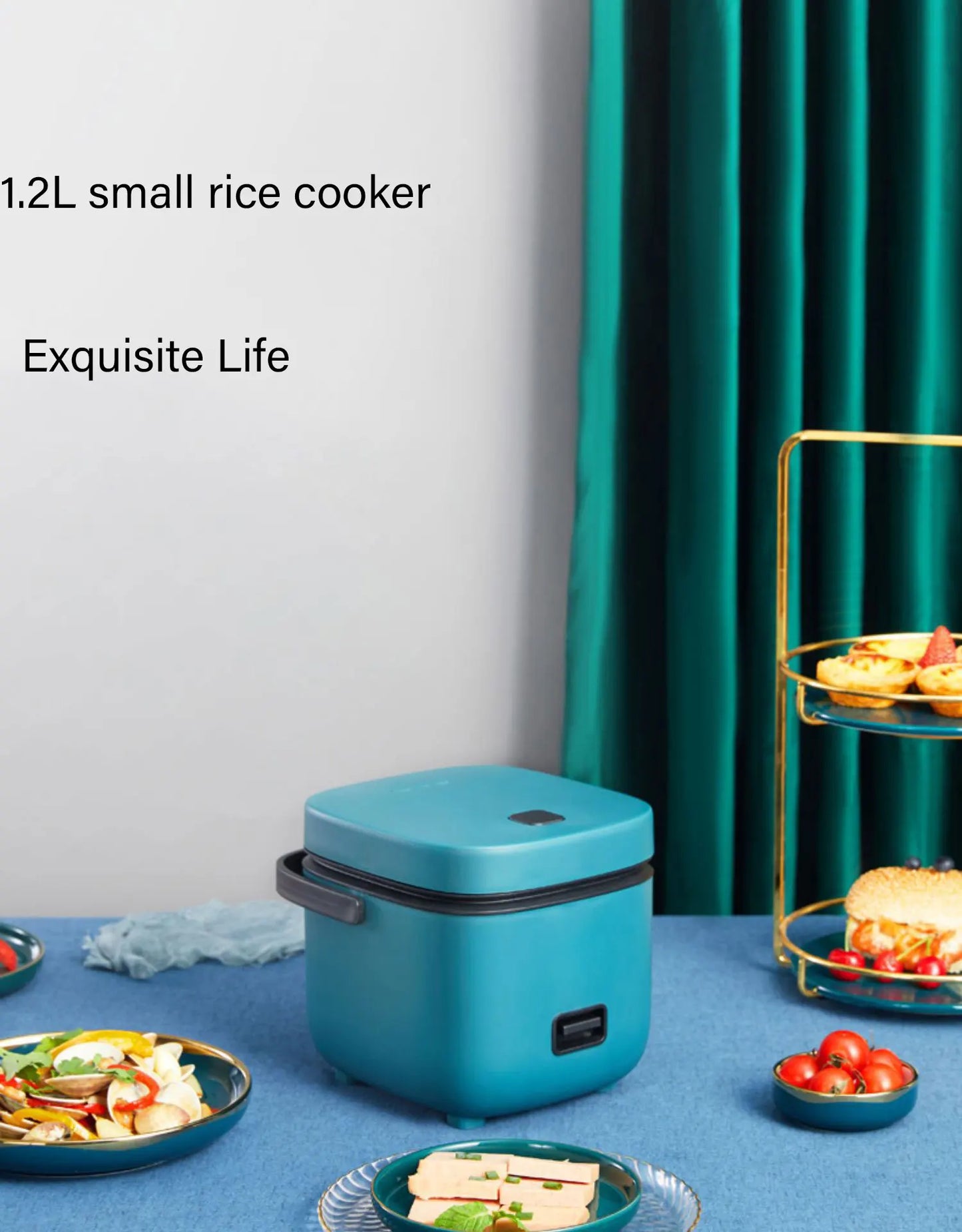 Mini Rice Cooker 1.2L