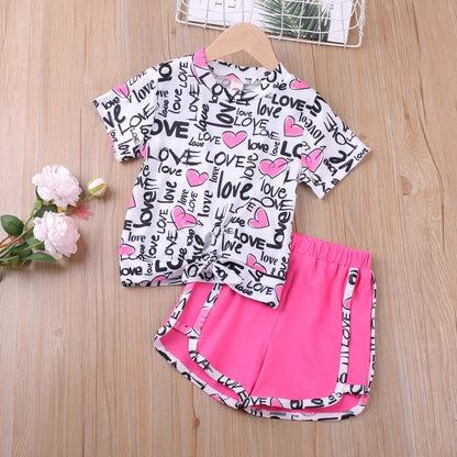 2pcs Summer Toddler Girl Clothes