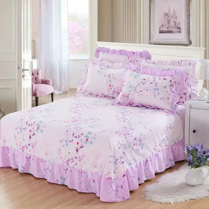 100% Pure Cotton  Large Bedsheet Queen King Size