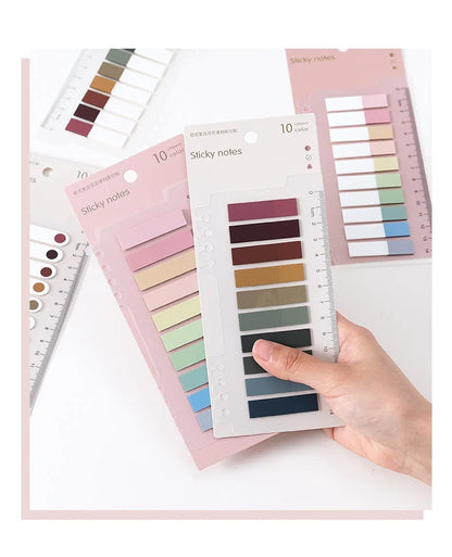 Morandi Sticky Notes Set