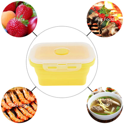Collapsible Silicone Lunch Box