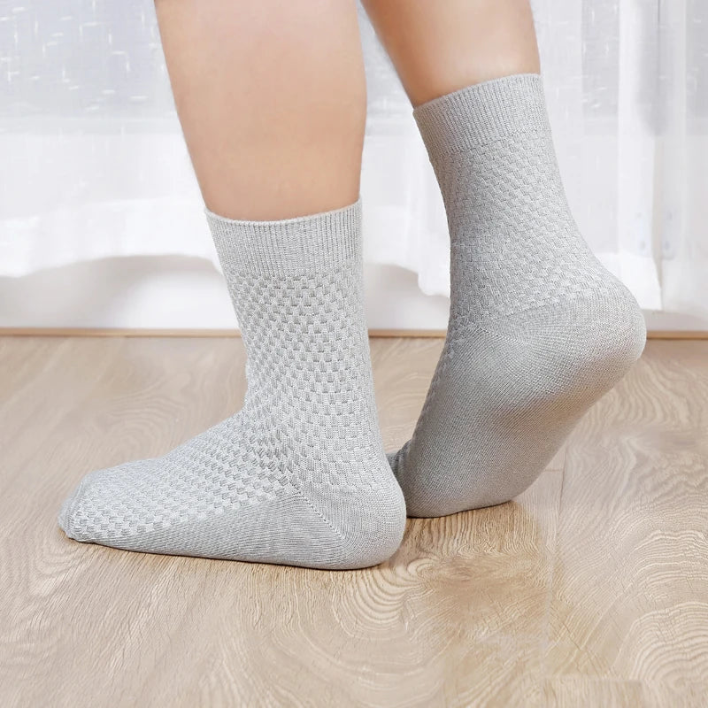 Men’s Bamboo Fiber Compression Socks 10 Pairs