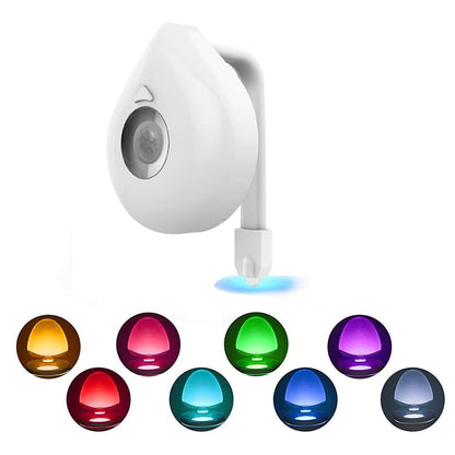 LED 8 Colors Toilet Light Decorative