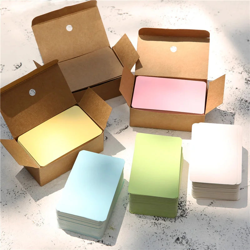 Blank Kraft Message Cards