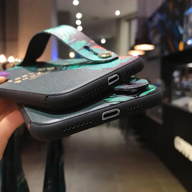 Mobile Phone Case – Neck Wrist Strap Lanyard Phone Holder Cover SoCouple Case For Xiaomi