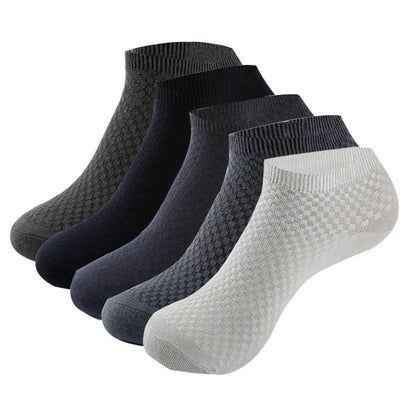 Men’s Bamboo Fiber Socks 5 Pairs