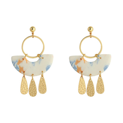 Lifefontier Bohemian Pattern Earrings
