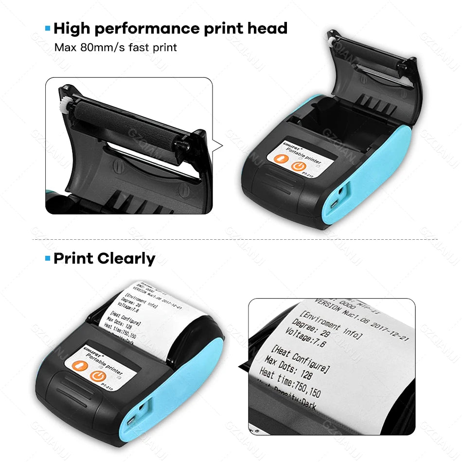 Wireless POS Receipt Printer for Android, iOS & Windows