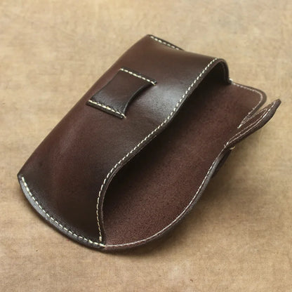 Genuine Leather Sunglass Bag