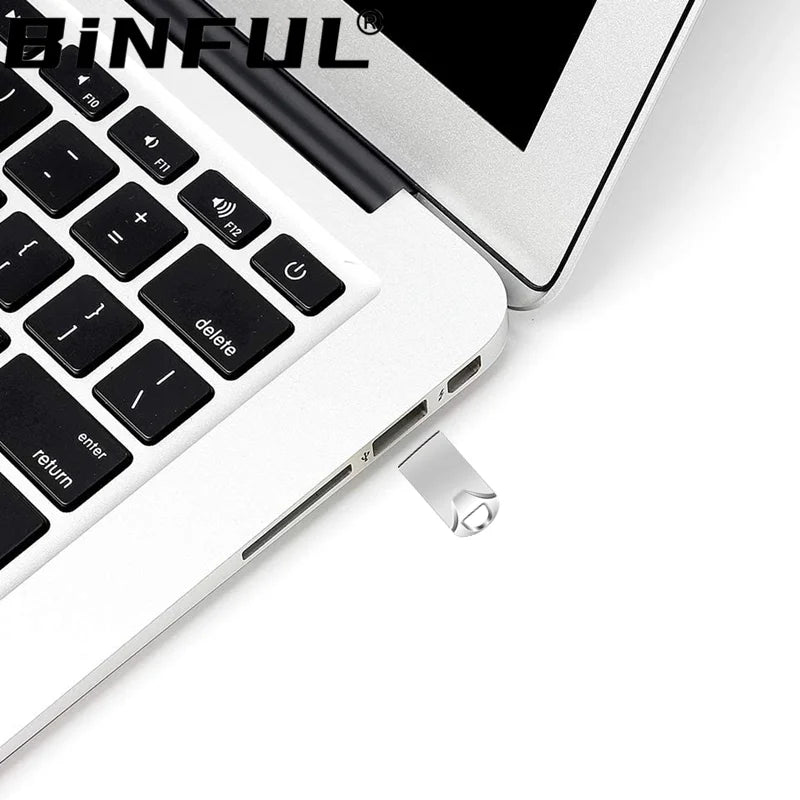 Binful Mini Metal Usb Flash Drive 4GB 8GB 16GB 32GB 64GB 128G