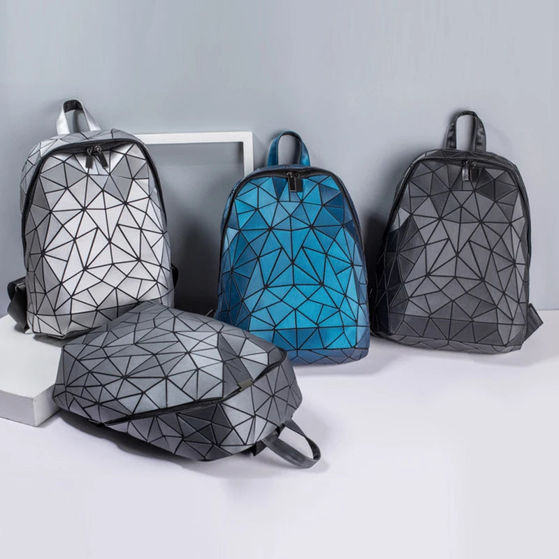 Fashion Geometric Travel Backpack