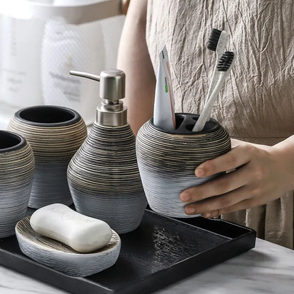 Handmade Ceramic Bathroom Accessories