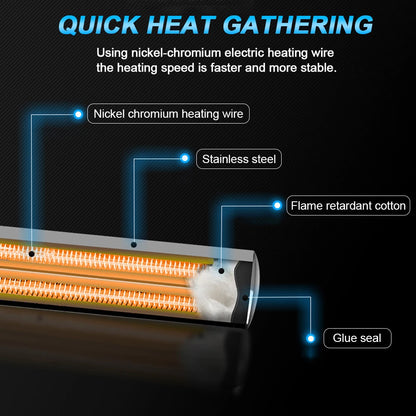 Adjustable Aquarium Heater Rod with Thermostat