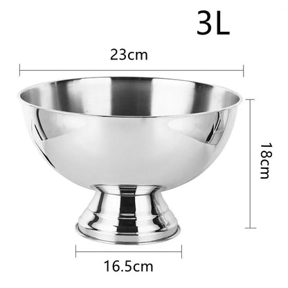 304 Stainless Steel Champagne Ice Bucket