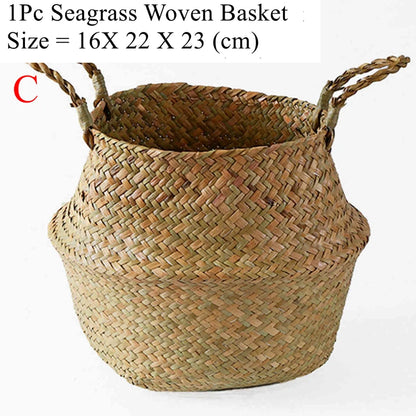 Seagrass Wicker Storage Basket