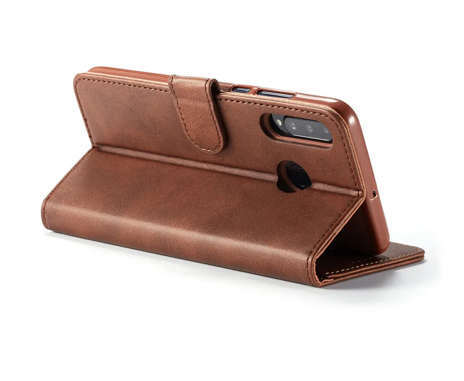 Magnetic Wallet Phone Case for Huawei & Honor