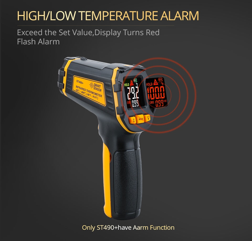 Digital Infrared Thermometer Laser Temperature Meter