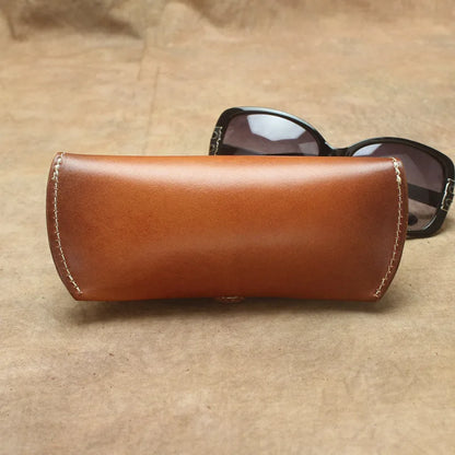 Genuine Leather Sunglass Bag