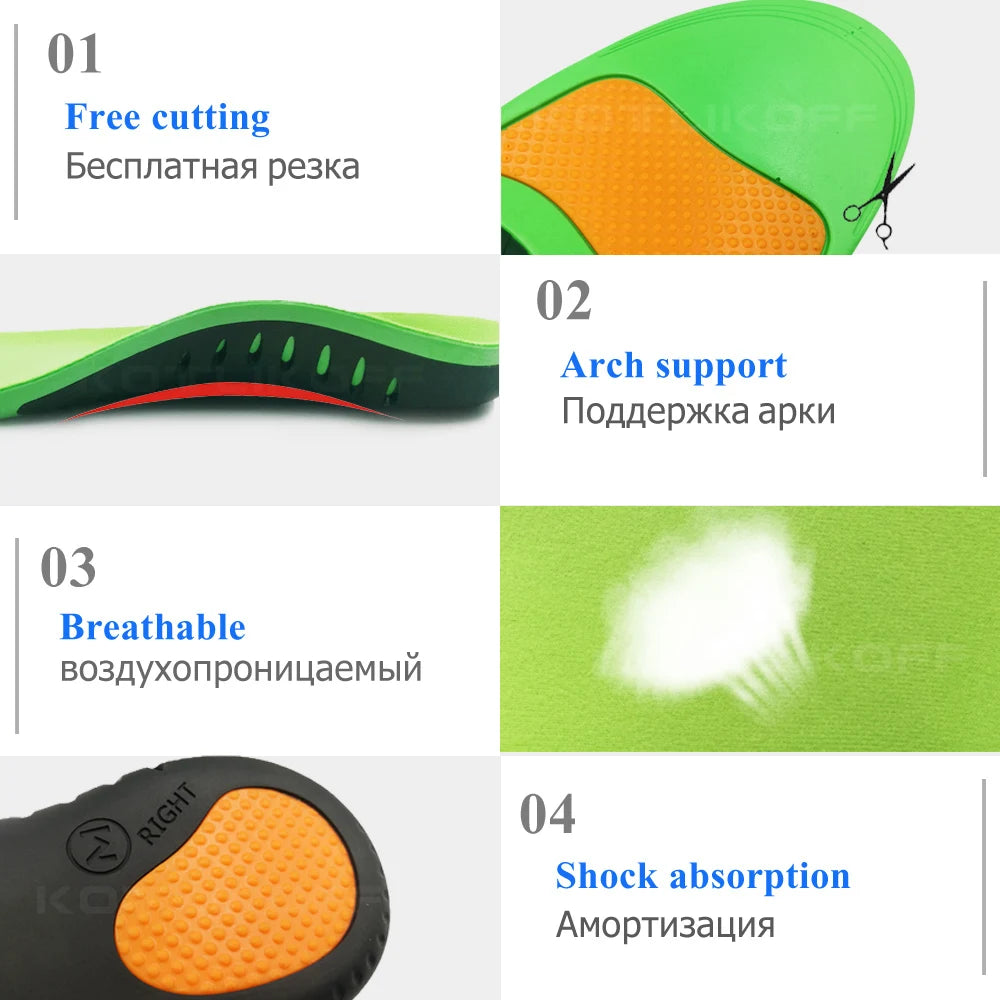 Orthopedic Arch Support Insoles