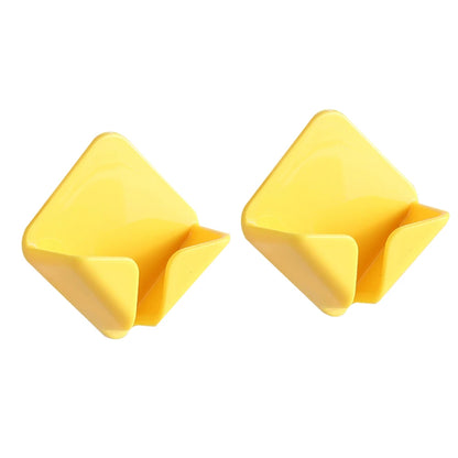 2Pcs Storage Holders Racks Wall Hanging Hook