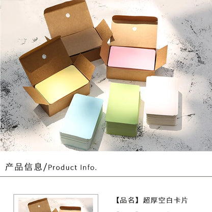 Blank Kraft Message Cards