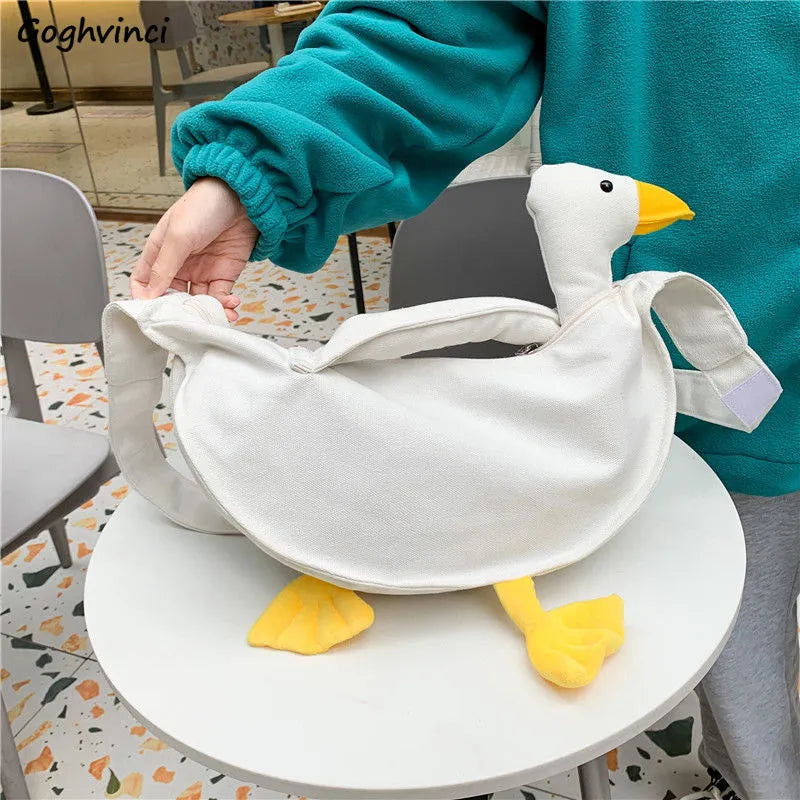 Cute Duck Funny Shoulder Bag